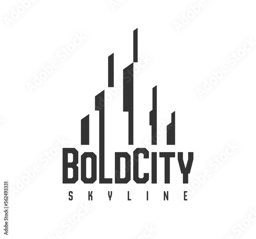 building sihouette logo template