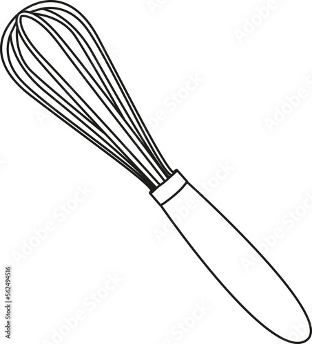 whisk outline