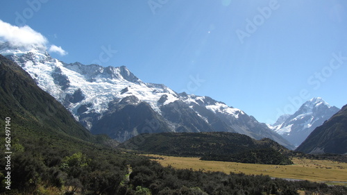 view of the mountains