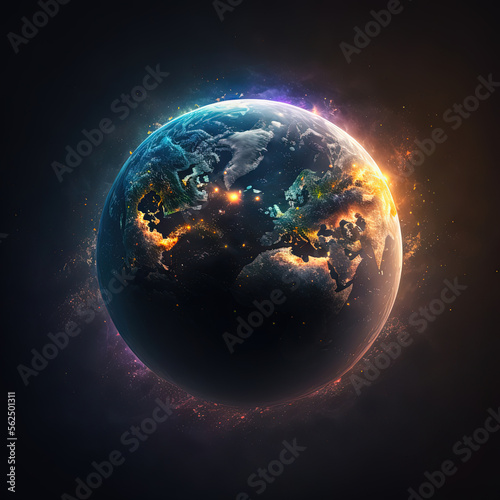 earth in space © Артем Шуткин