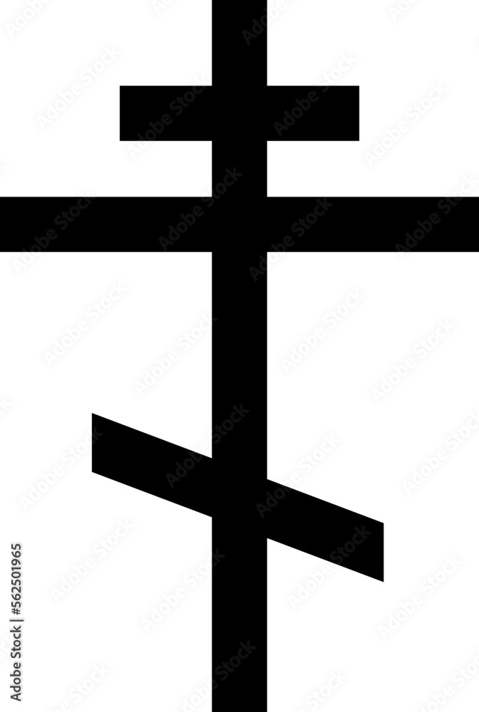 Cross icon flat vector image