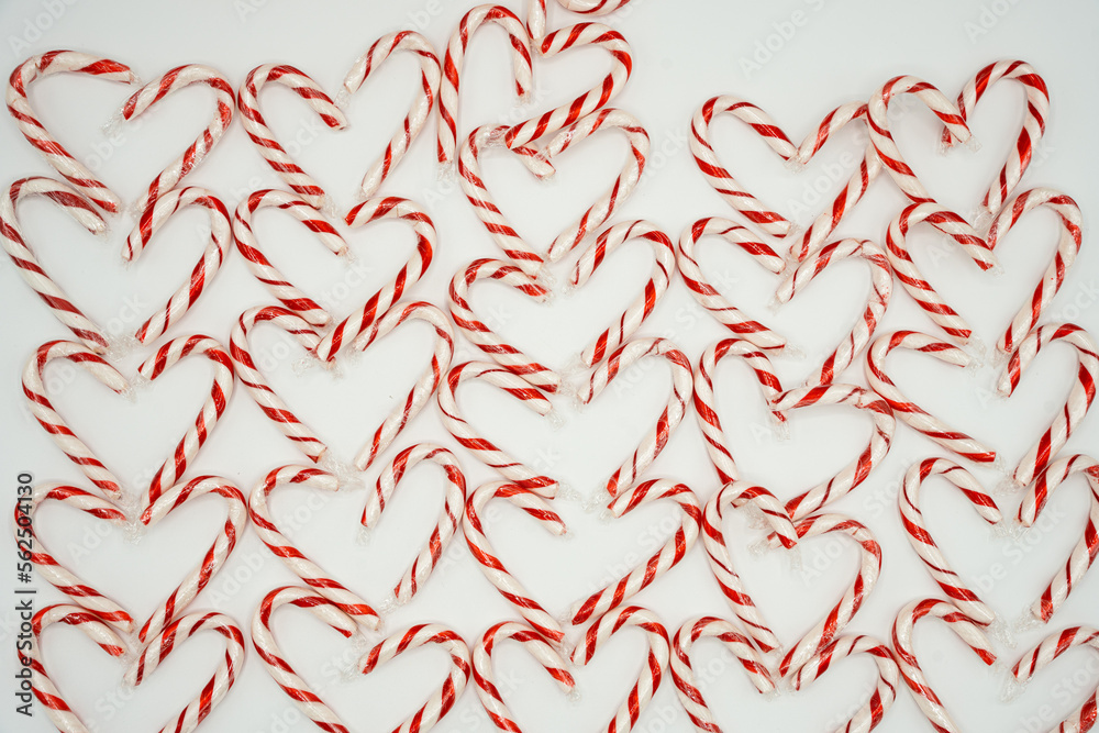 candy cane hearts, valentines candy cane hearts, valentines