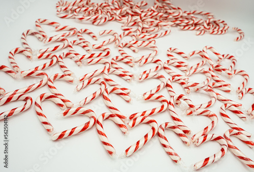 candy cane hearts, valentines