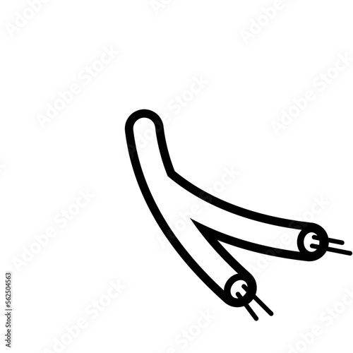 Cable Icon,Optical Fiber, Cable vector, wire icon