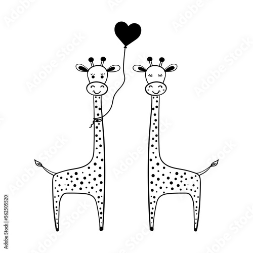 Canvas Print cartoon illustration