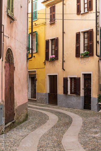 the small town of Garbagna, Piedmont, Italy photo