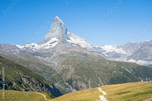 Matterhorn peak, Zermatt,  Switzerland photo