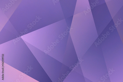 Light purple pink abstract background. Geometric shapes. Triangles, squares, lines, stripes. Gradient. Lilac color.