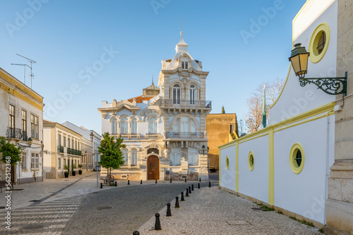 Beautiful Belmarco Mansion in the city center of Faro, Algarve, Portugal.