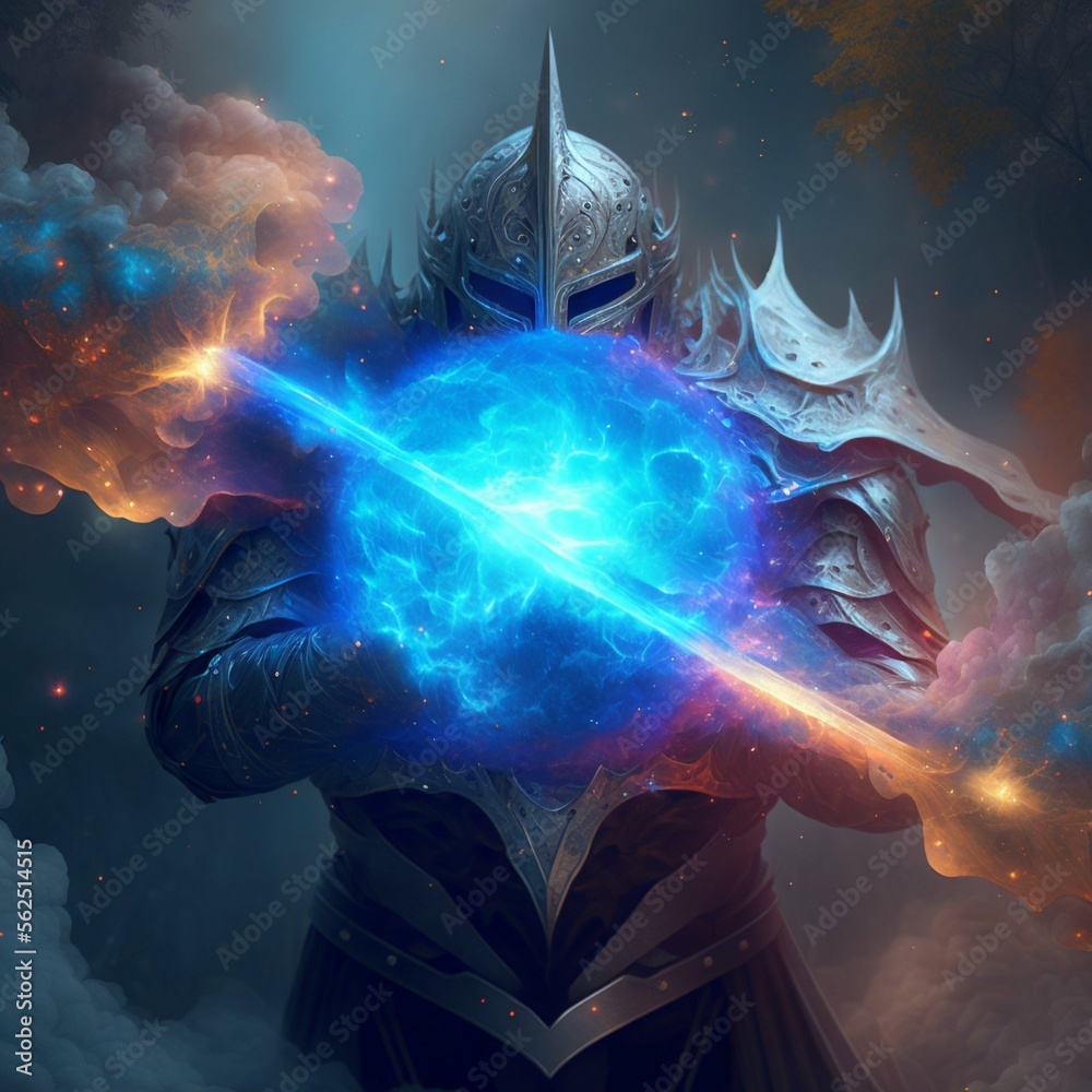 The valiant knight that wields the blue flame in his sword. Also known as the 