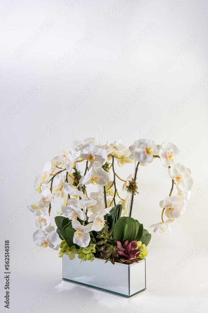 philodendra orchid flower arrangement