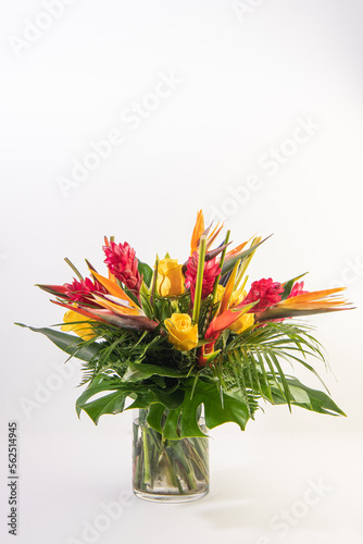 vase with flowers
