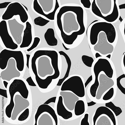 Animal Bohemian Vector Seamless Pattern. Ethnic