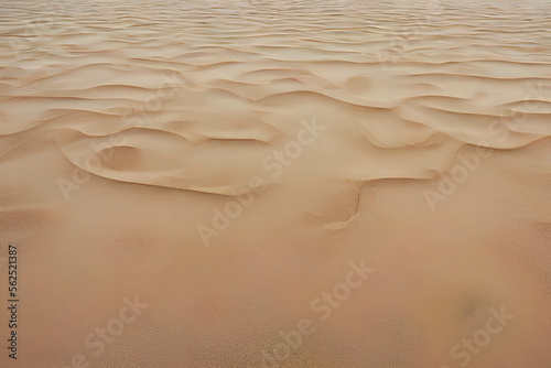 Clear sand texture background IA photo