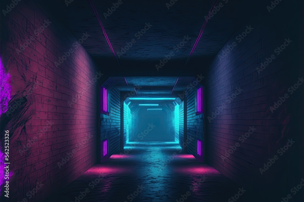 light in the tunnel generative ai