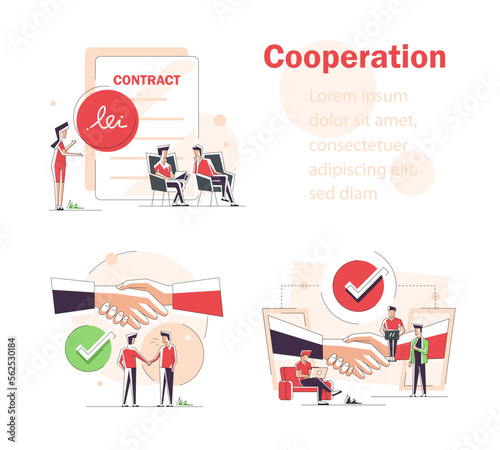 handshake, conclusion of a contract, successful partnership, cooperation