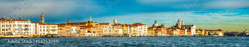 historic buildings at the famous old town of venice