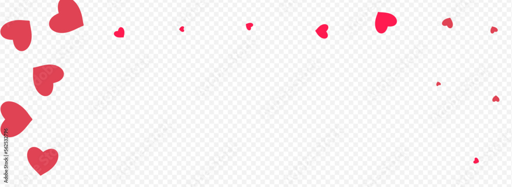 Burgundy Hearts Vector Panoramic Transparent Burgundy Hearts Vector Panoramic Transparent