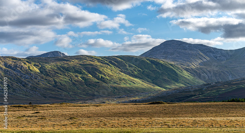 Beautiful Mountains in Connemara, County Galway, Ireland