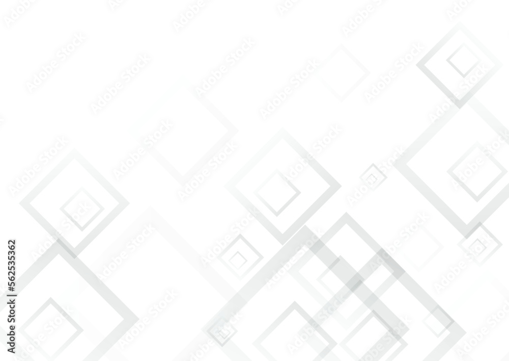 White Tile Contemporary Vector  Background. Style