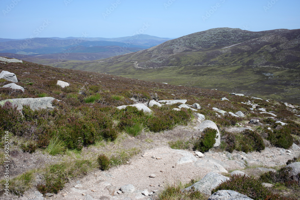 Glen muick and Lochnagar - Cairngorms - Aberdeenshire - Ballater - Scotland - UK