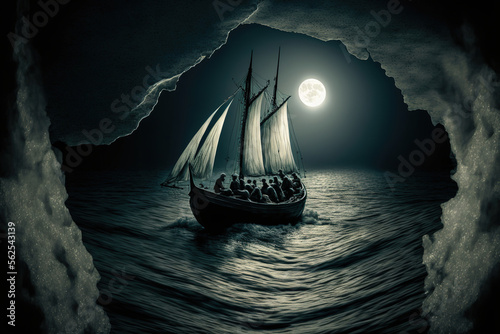 ship in the night