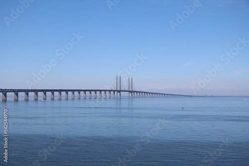 Wallpaper Mural Öresund Bridge is world's longest cable-stayed bridge for combined road and rail transport, Sweden Torontodigital.ca