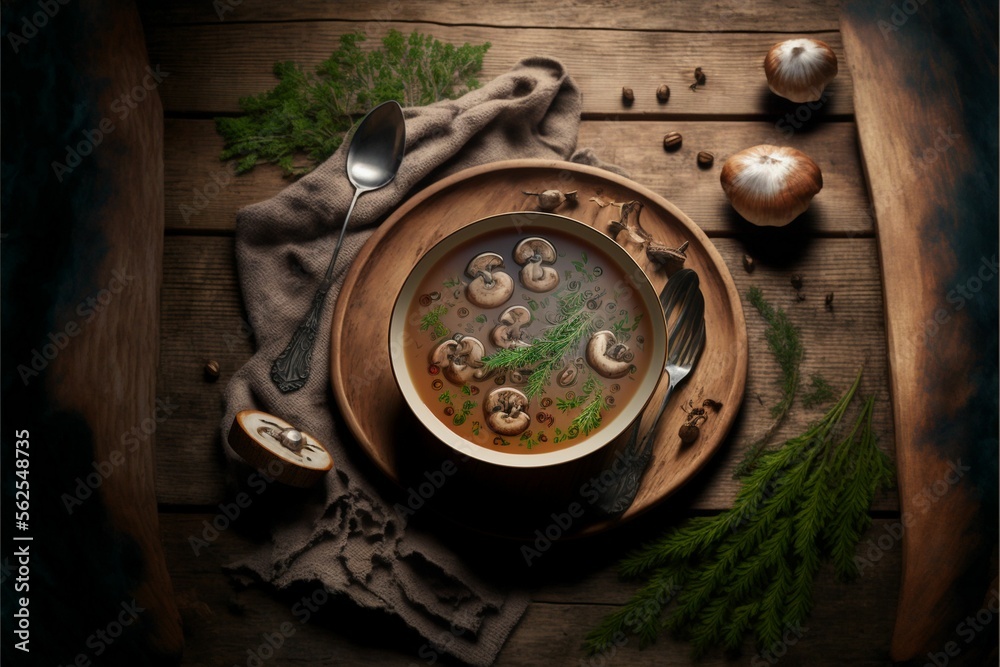 A Mushroom Soup