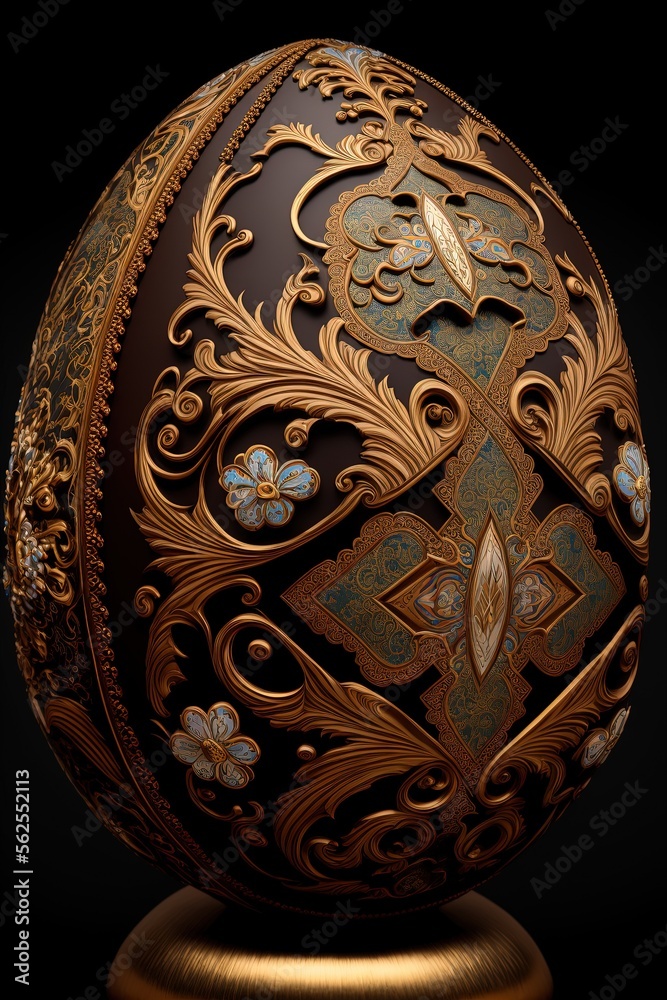 Abstract easter egg