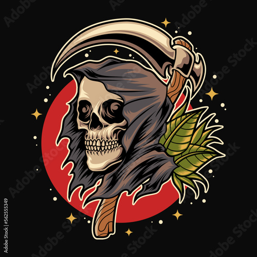 Grim reaper vintage 