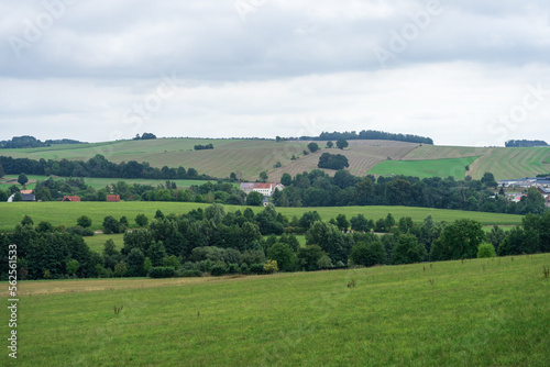 Rural landscape somewhere in the vastness of Germany.