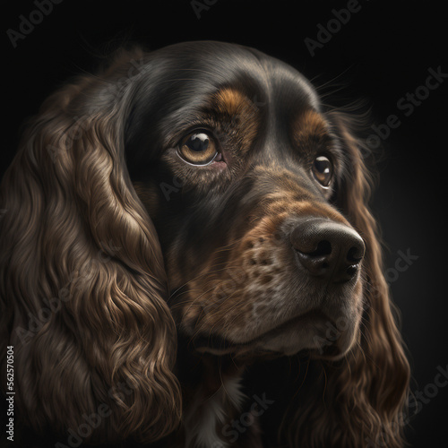 portrait of a dog cocker spaniel © Yaoso