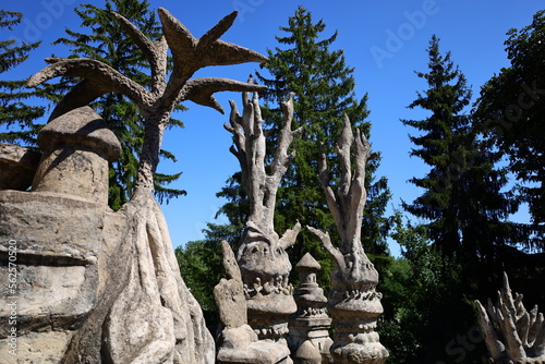 The Ideal Palace is a monument built in Hauterives by the postman Ferdinand Cheval, from 1879 to 1912.