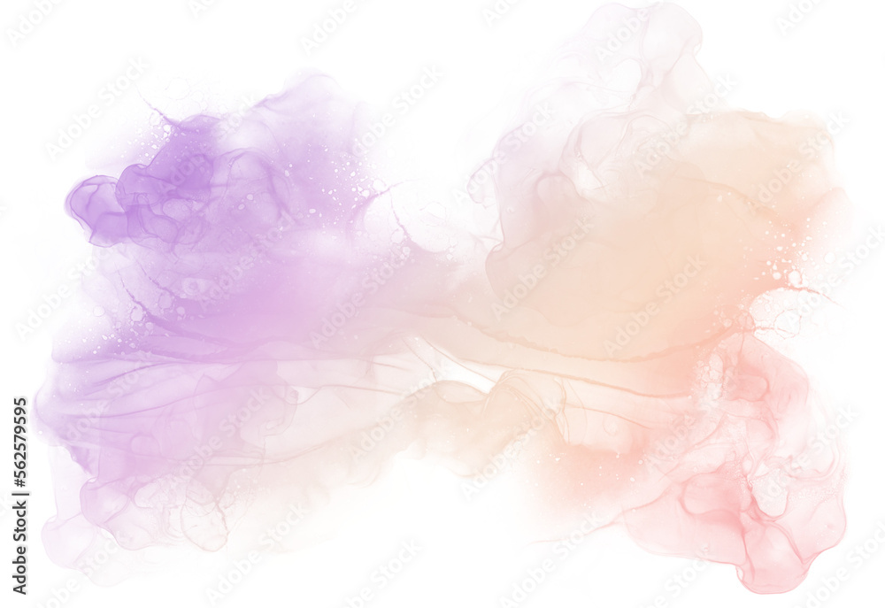 Obraz premium watercolor with transparent background 