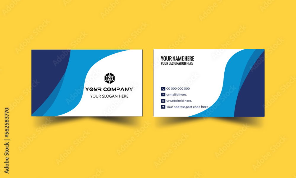 Double-sided creative business card template. Creative modern name card and business card. Modern Business Card - Creative Set of modern business card print templates. Personal visiting card with logo Double-sided creative business card template. Creative modern name card and business card. Modern Business Card - Creative Set of modern business card print templates. Personal visiting card with logo