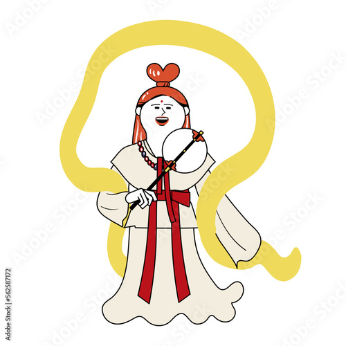 笑顔の女神