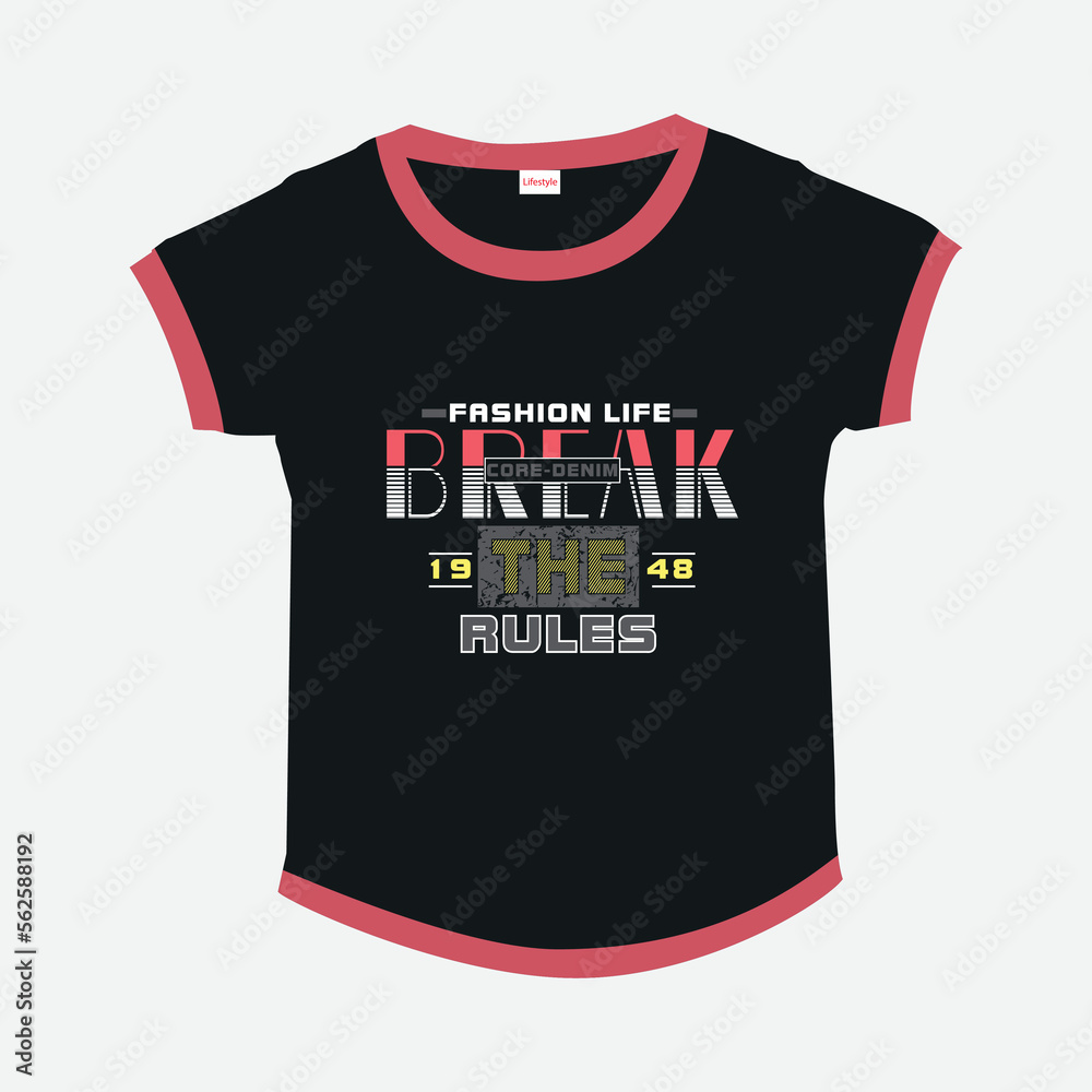 Fototapeta premium Premium Vector illustration of a text graphic. suitable screen printing and DTF for the design boy and girls outfit of t-shirts print, motivational quotes typography slogan. vector for print tee shirt