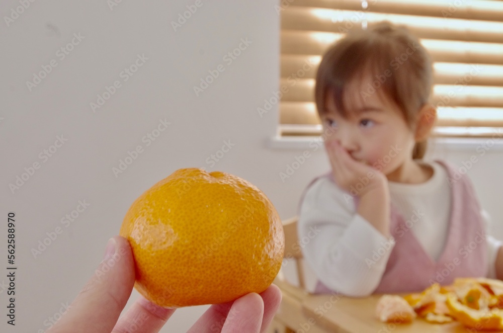 おやつにみかんを食べる女の子
CHILD EATING ORANGES おやつにみかんを食べる女の子
CHILD EATING ORANGES