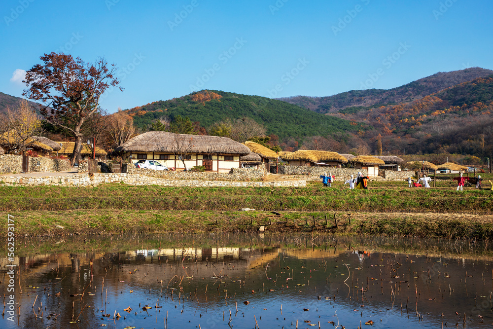 Obraz premium 외암리 민속마을