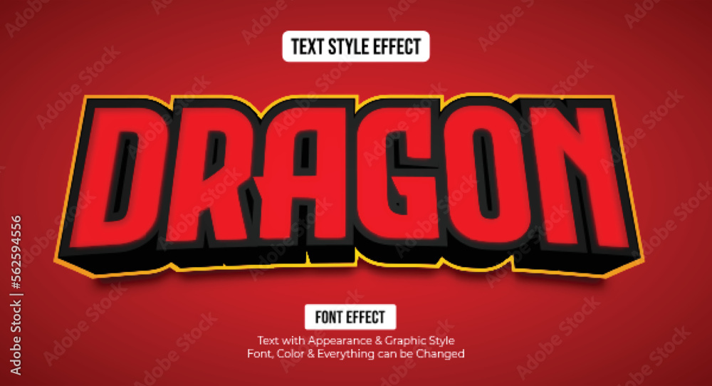 Gaming esport style text effect, Editable text effect Gaming esport style text effect, Editable text effect