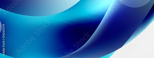 Fluid abstract background  round shapes and circle flowing design for wallpaper  banner  background or landing