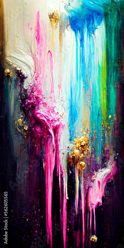 Ultra color splash texture, painting print, multicolor background