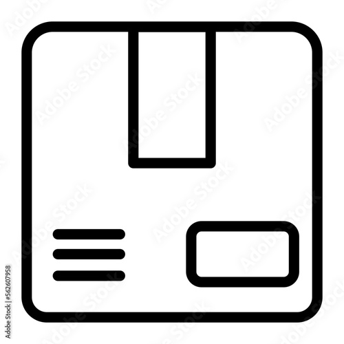 delivery box icon