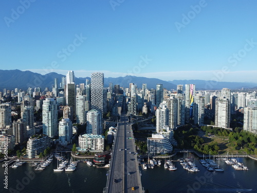Fototapeta Naklejka Na Ścianę i Meble -  Aerial over Vancouver