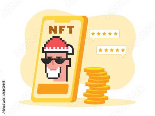Best Pixel Art NFTs for Collectors and Enthusiasts.  Cryptocurrency coin.