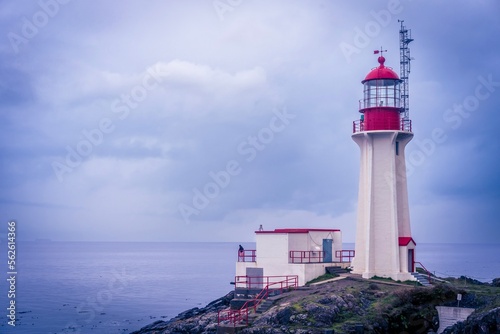 lighthouse on the coast of Vancouver Island