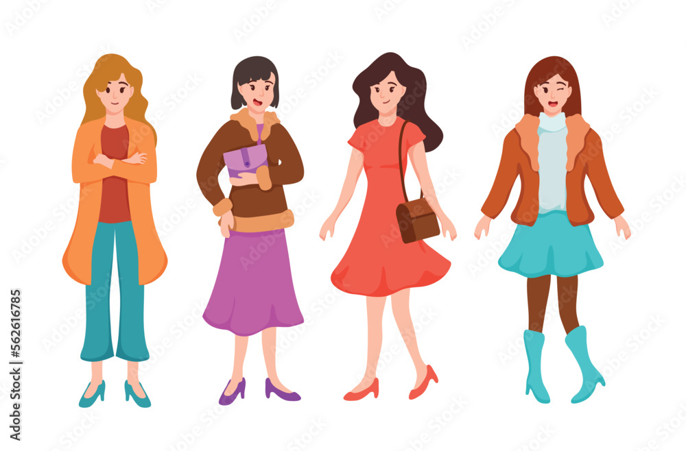 Beautiful lady in cartoon character,posing with colorful costume with happy feeling, Beautiful lady in cartoon character,posing with colorful costume with happy feeling,