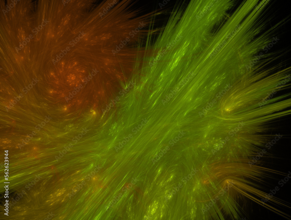 Naklejka premium Imaginatory fractal abstract background Image