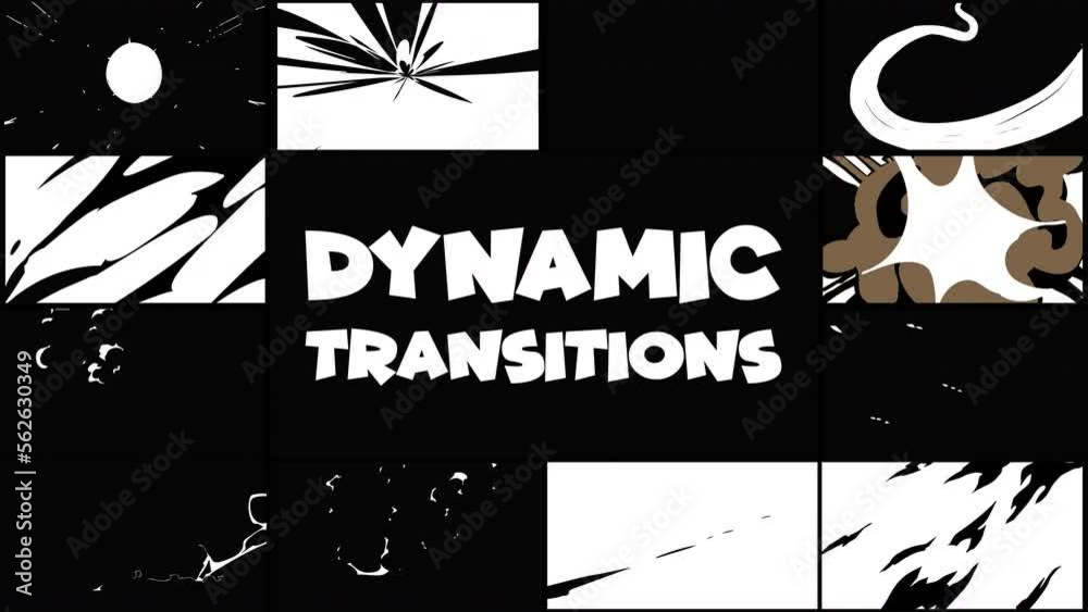 Dynamic Transitions is a action pack that includes a collection of amazing transitions. 4k resolution and alpha channel included.
