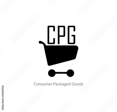 Consumer Packaged Goods text on white background